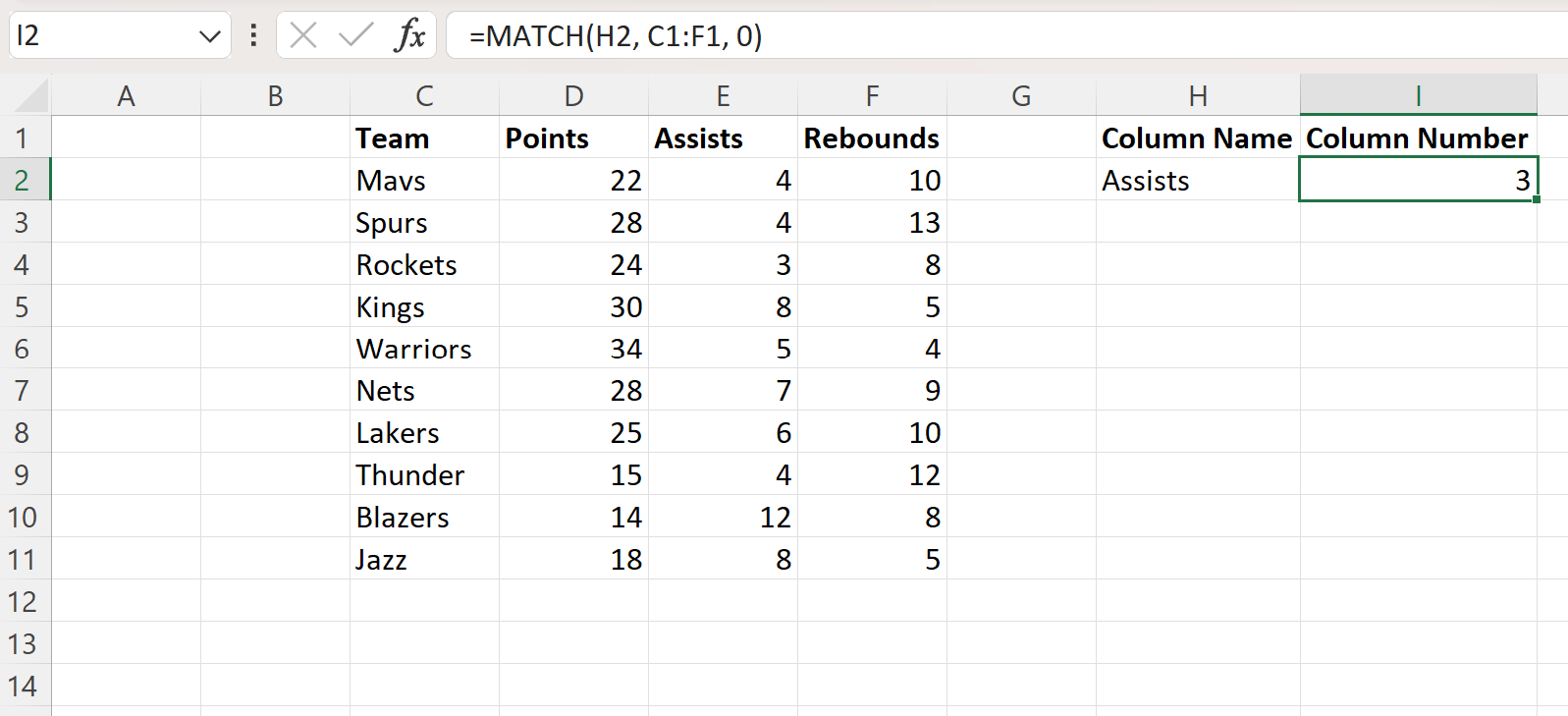 excel-return-column-number-of-match