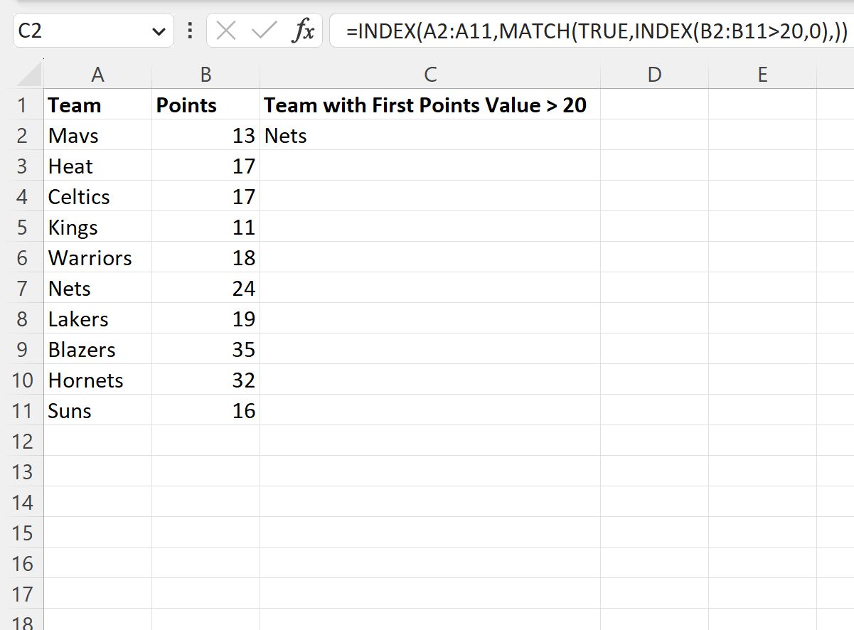 best-way-to-excel-find-first-value-greater-than-specific-number