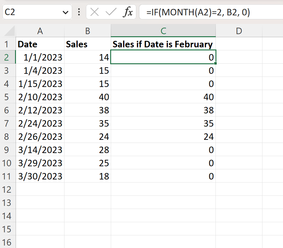 ifdate2 Excel IF function based on date