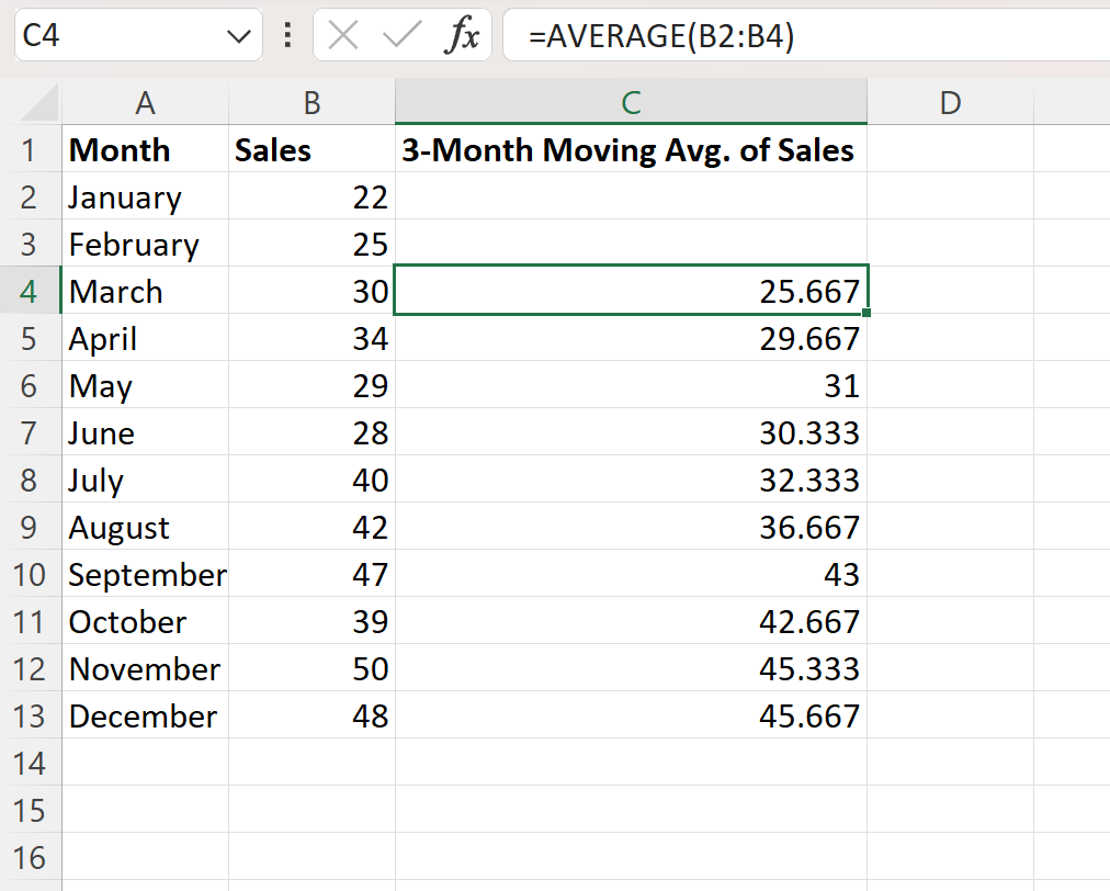 excel-calculate-3-month-moving-average