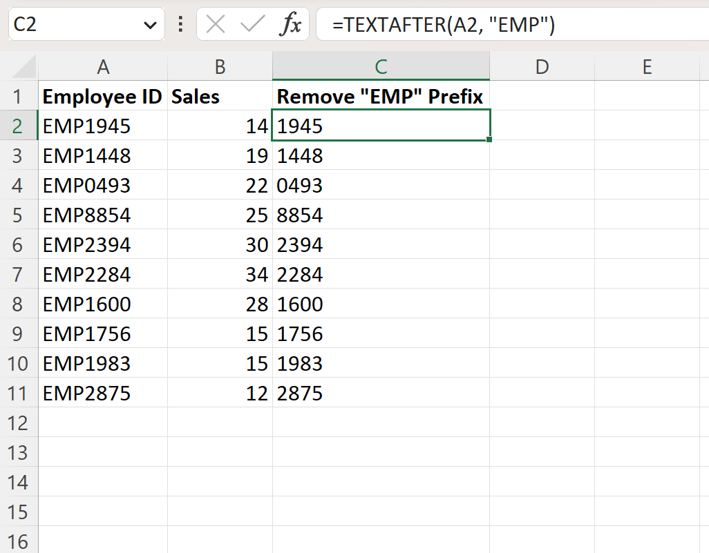 best-way-to-remove-prefix-in-excel-with-examples