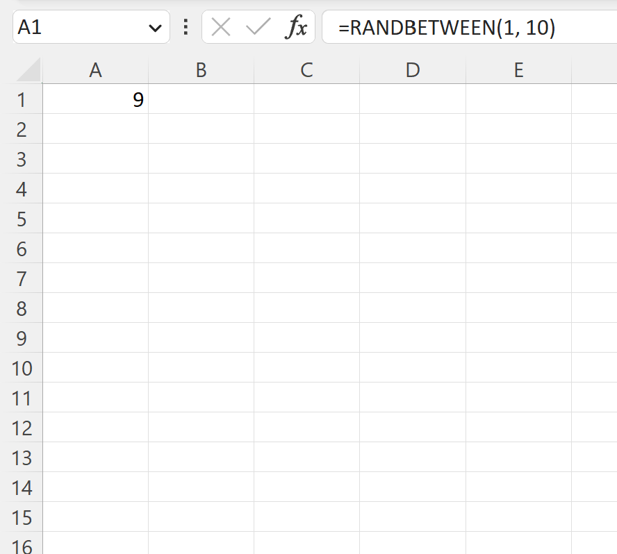 best-way-to-excel-generate-random-number-between-range