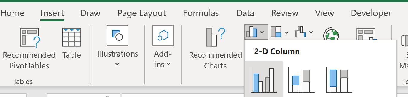 Visualizing Data: Creating Difference Bar Charts In Excel ...
