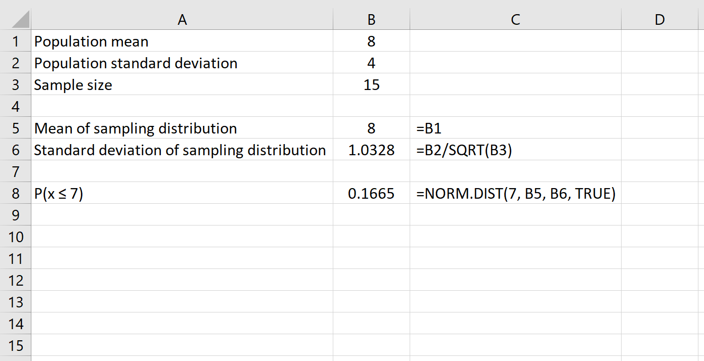 best-way-to-apply-the-central-limit-theorem-in-excel