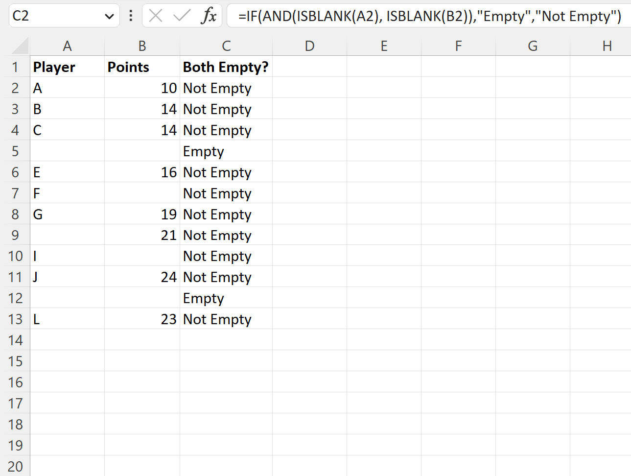 BEST Way To Check If Cell Is Empty In Excel
