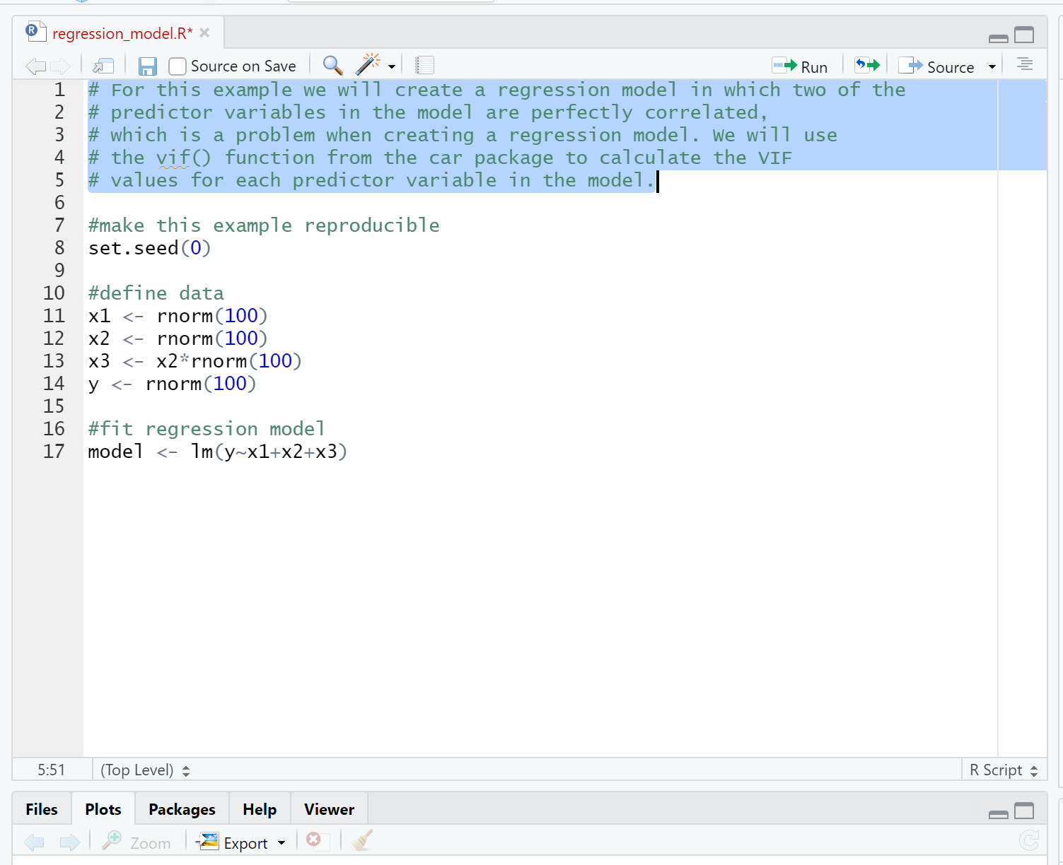 comment2 multi-line comment in R