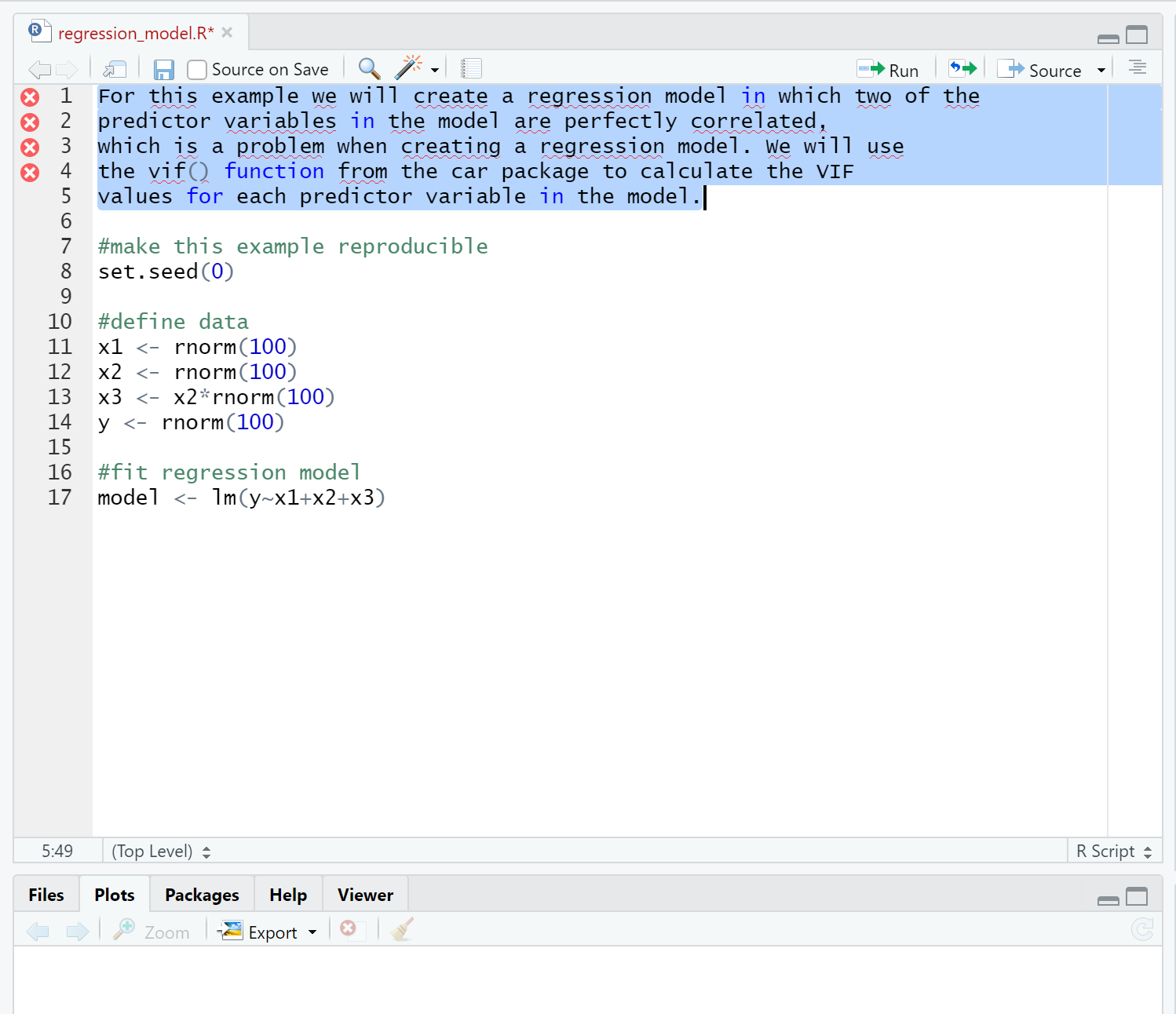 Create A Multi-Line Comment In R (With Examples) - PSYCHOLOGICAL STATISTICS