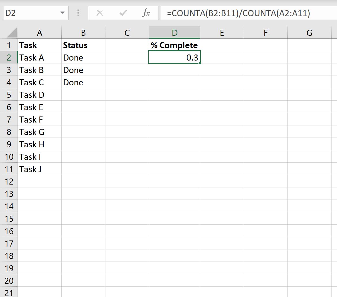 Calculate Percent Complete In Excel Hot Sex Picture 1248