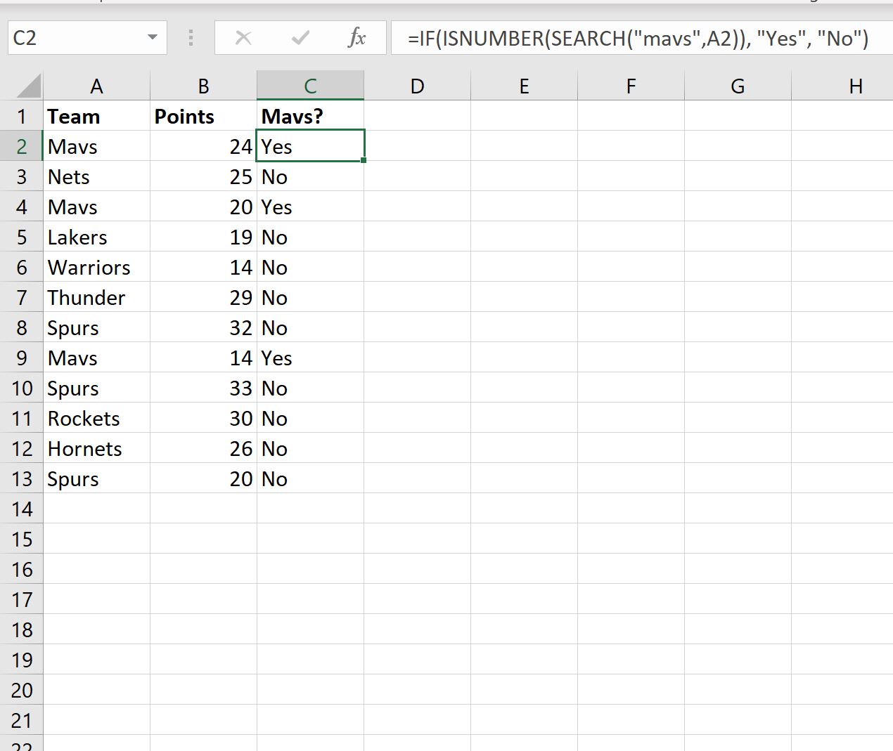 contains12 Excel if contains example