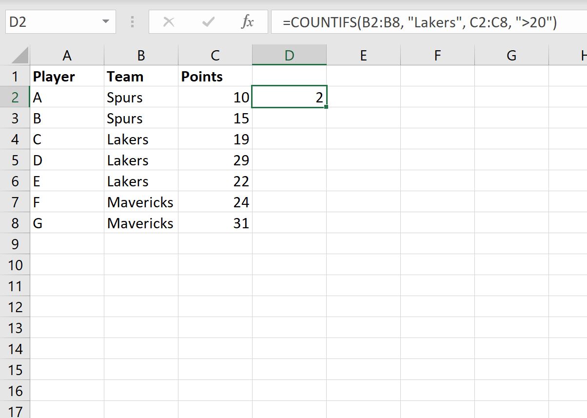 countifsexcel3 Excel COUNTIF multiple ranges