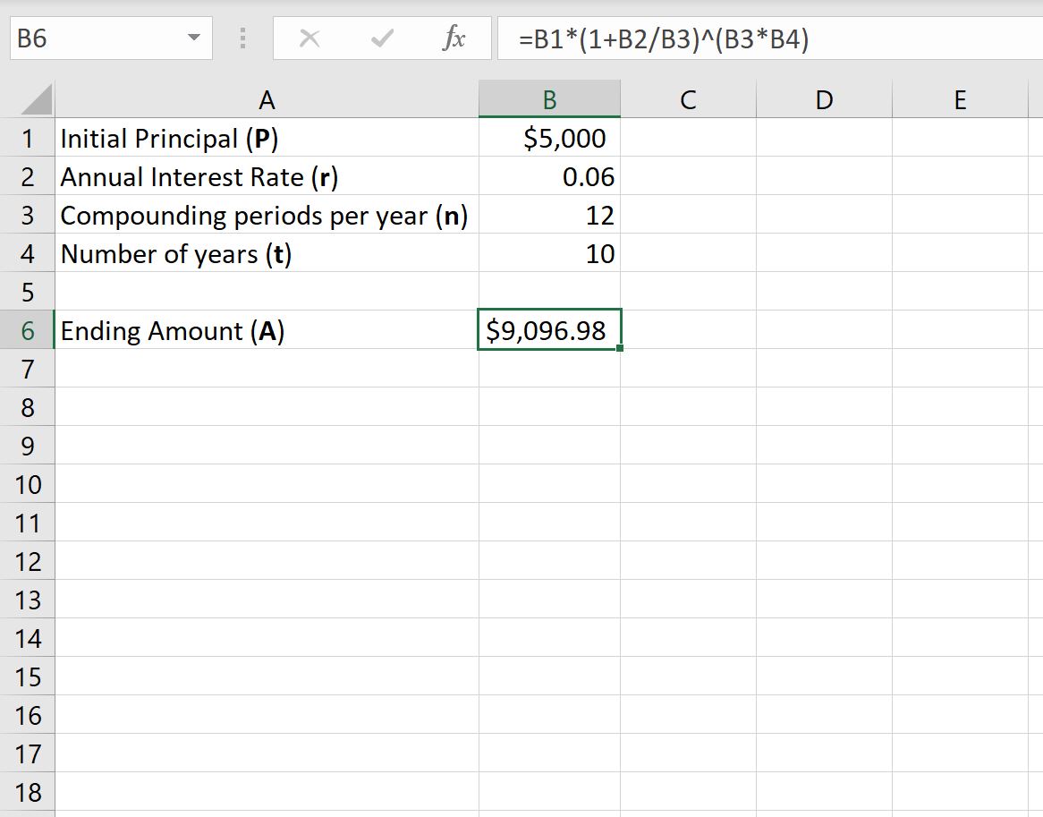 excelcomp1 Excel monthly compound interest formula