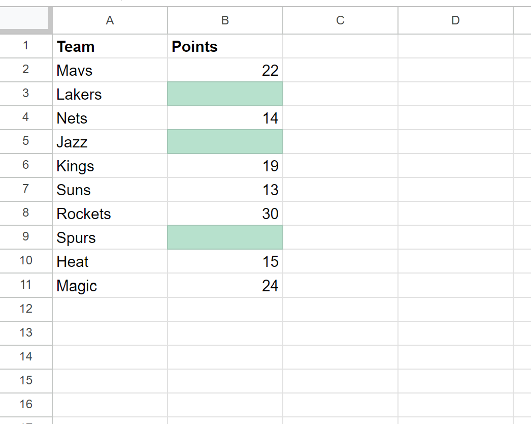 best-way-to-highlight-blank-cells-in-google-sheets