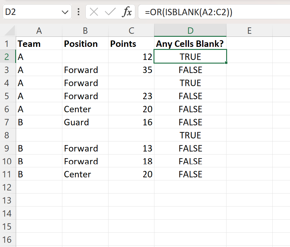 excel-use-isblank-with-cell-range