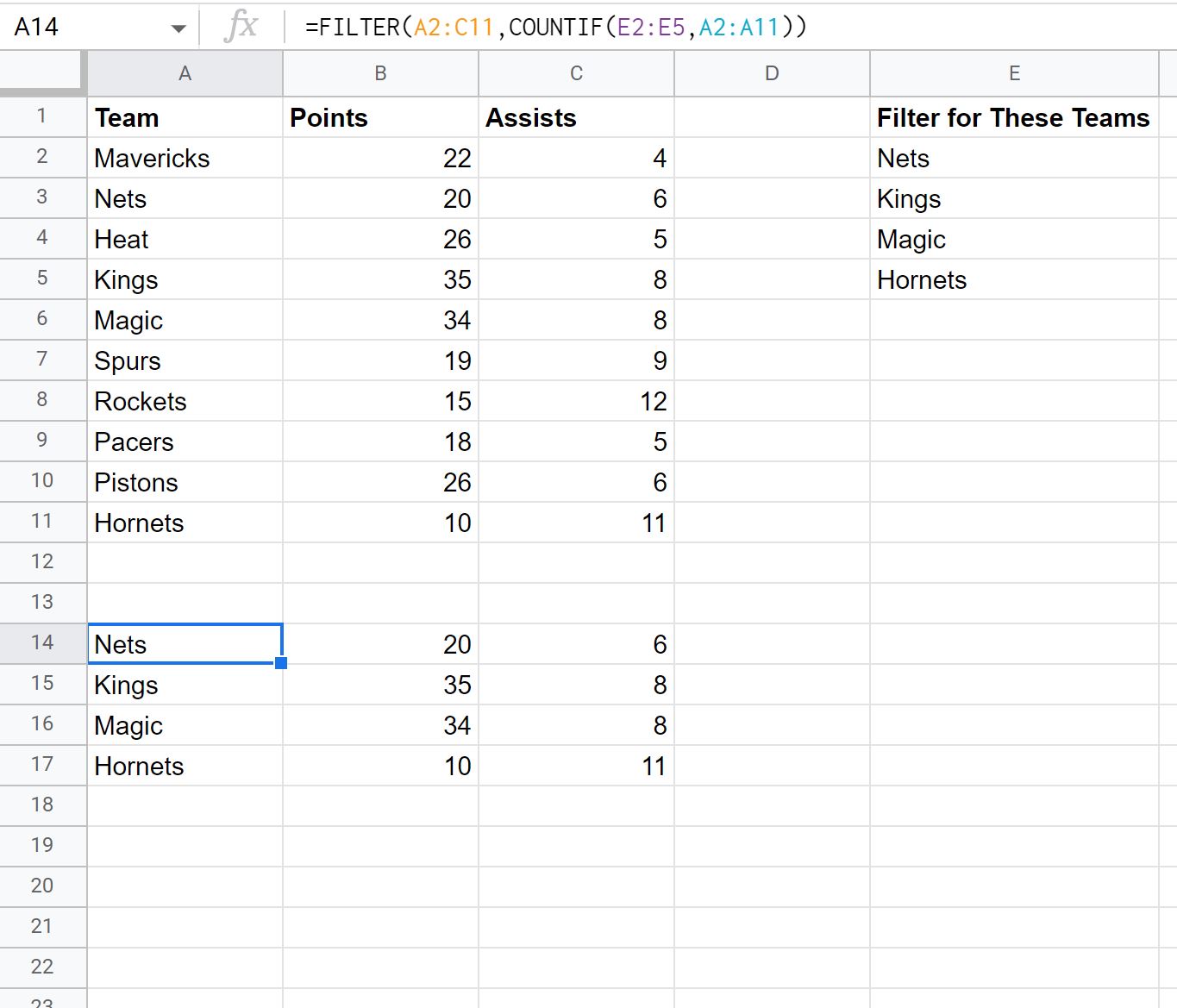 best-way-to-filter-by-list-of-values-in-google-sheets