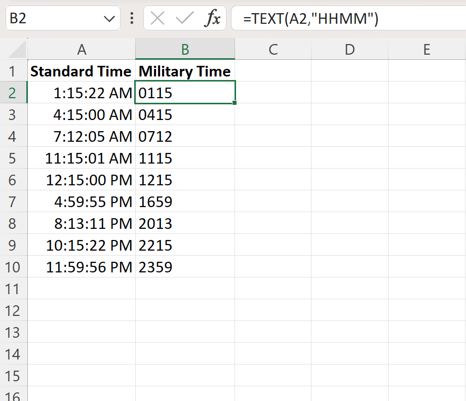 excel-convert-between-standard-time-military-time