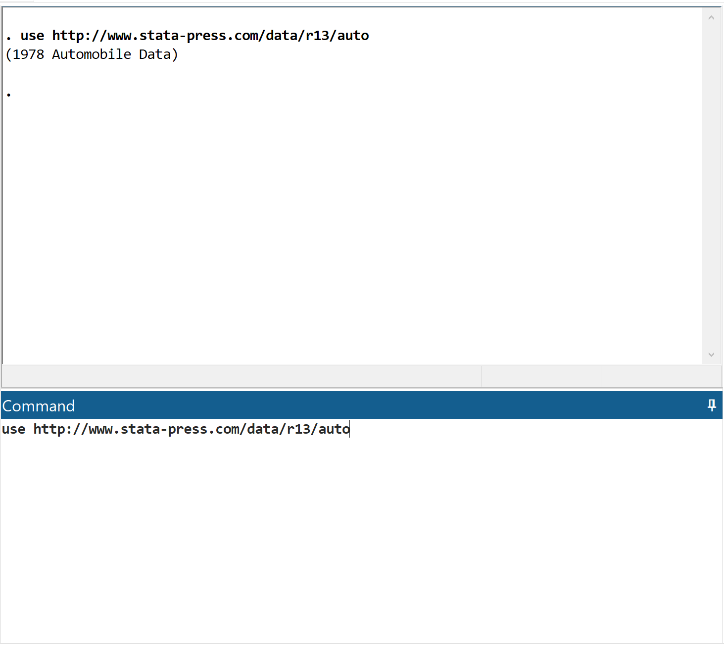 onesampstata1 One sample t-test in Stata example