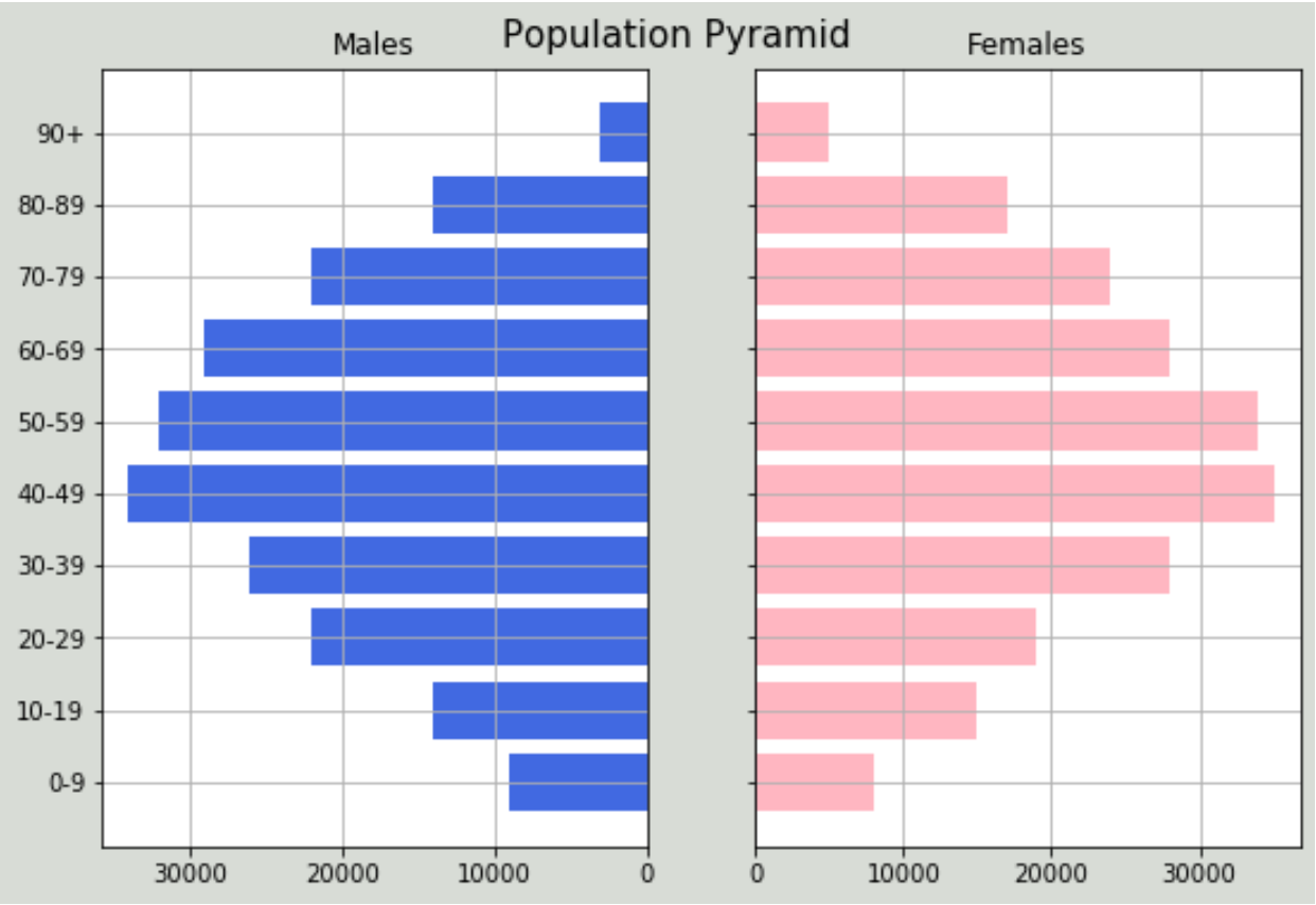 poppyramidpython1 Population pyramid in Python