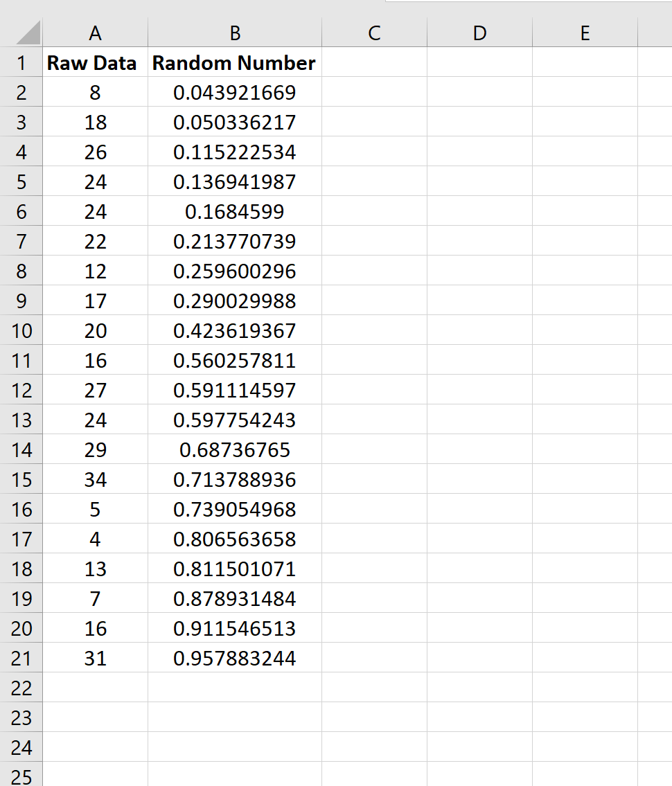 best-way-to-select-a-random-sample-in-excel-step-by-step