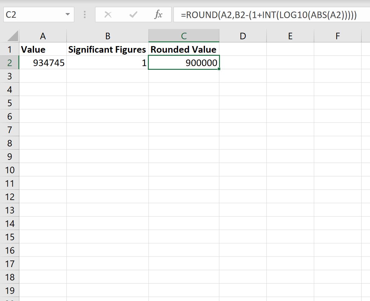 sigexcel1 round to significant figures in excel