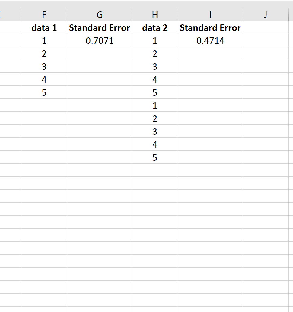 standard_error_excel5