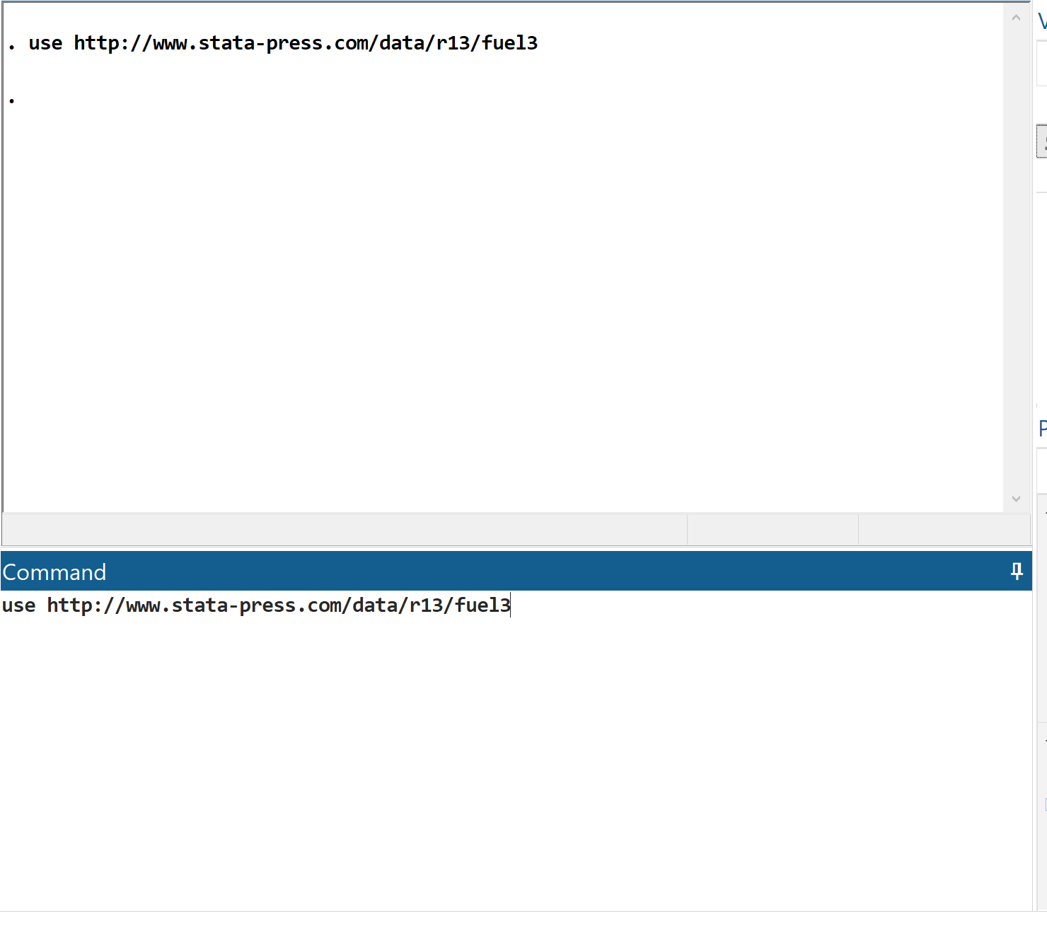 statatwosamp1 Two sample t-test in Stata example