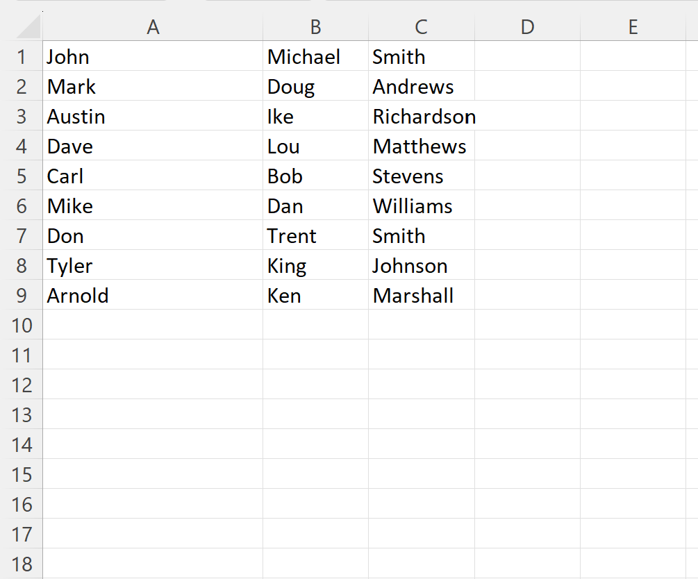 tc2 VBA convert text to columns
