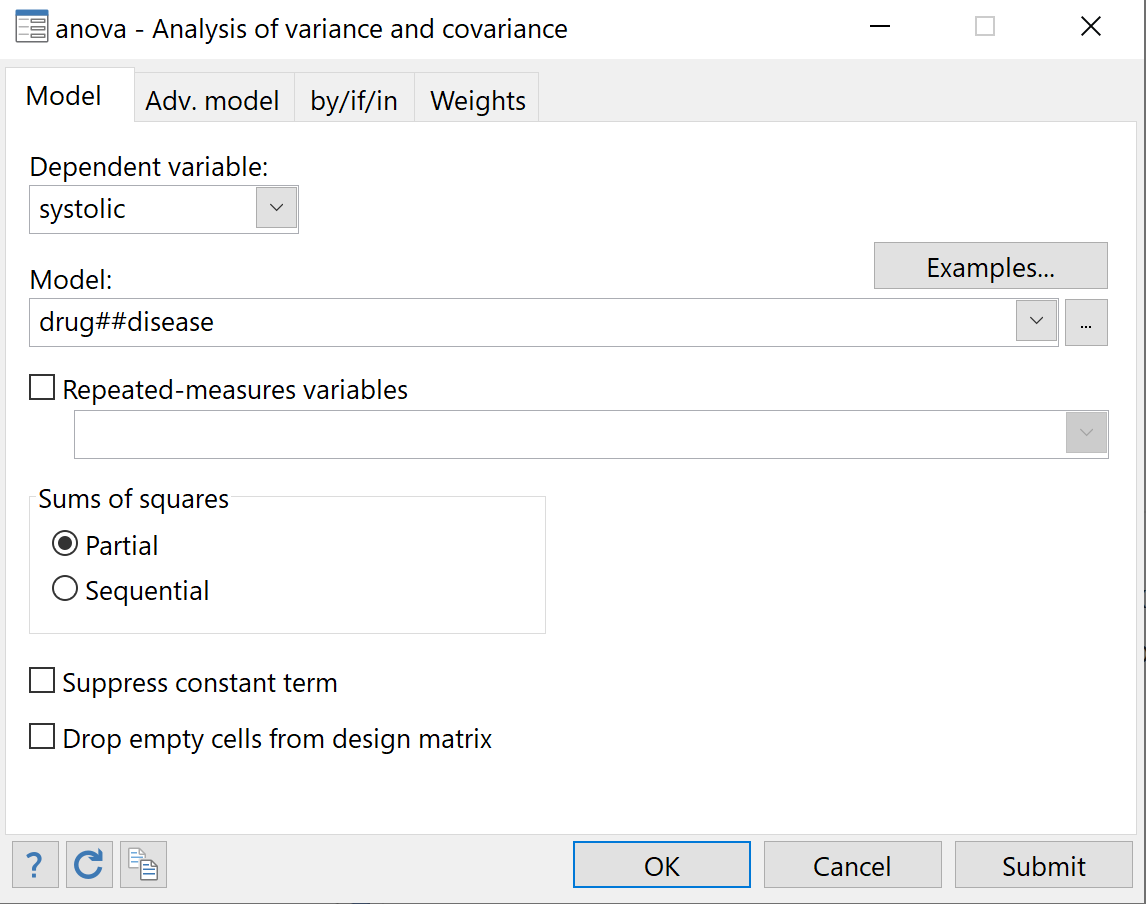 twowaystata3 Two-way ANOVA in Stata