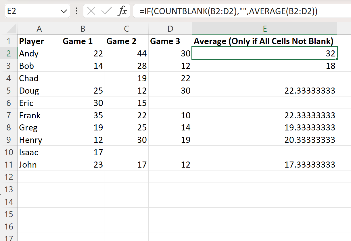 best-way-to-excel-calculate-only-if-not-blank