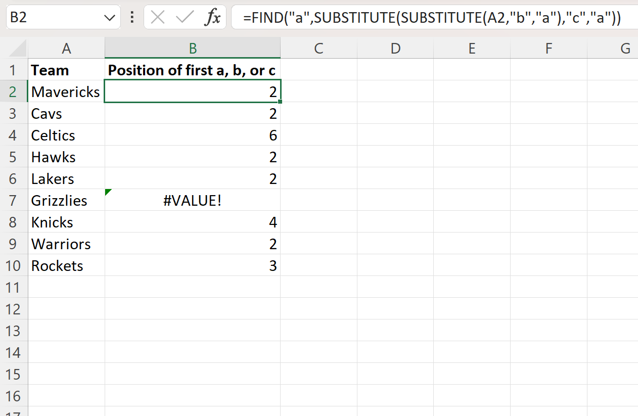 findmu2 Excel FIND function with multiple criteria