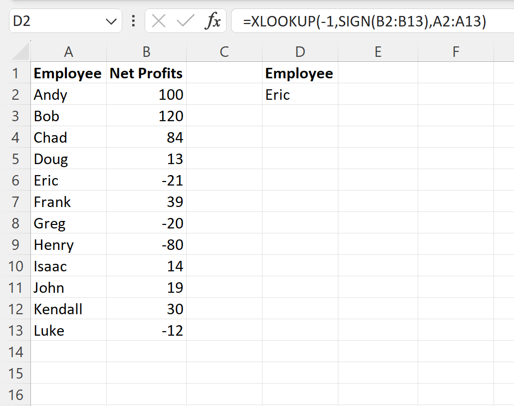 best-way-to-excel-find-first-negative-value-in-range