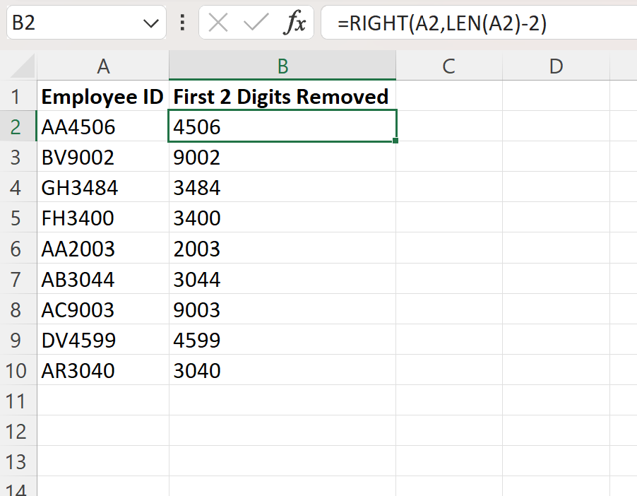 how-to-remove-the-last-four-digits-in-excel-basic-excel-tutorial