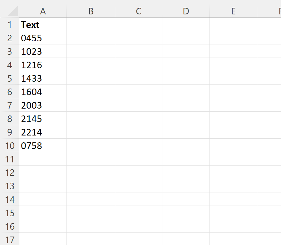 convert-text-to-time-in-excel-with-examples