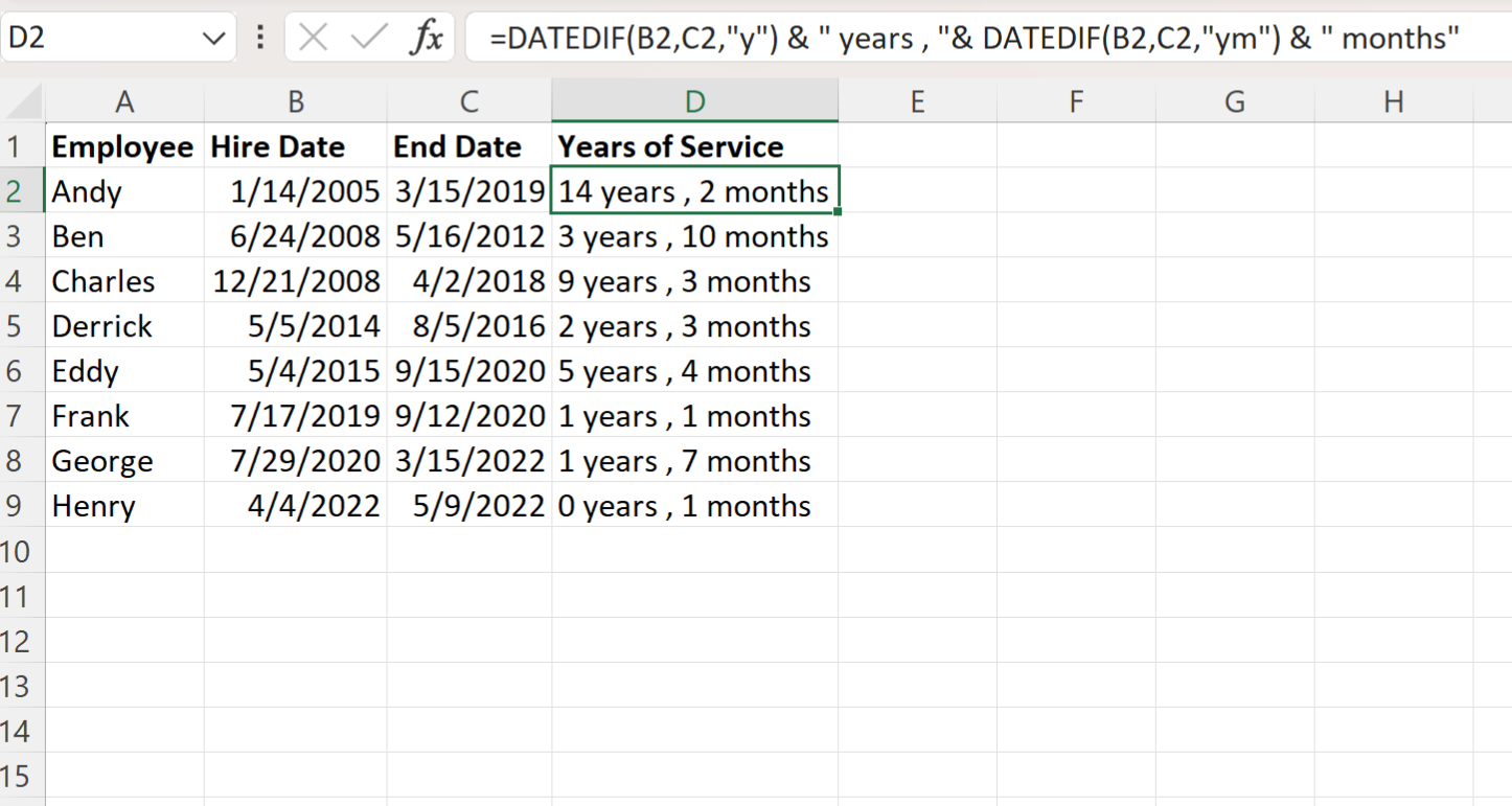 excel-calculate-years-of-service-from-hire-date