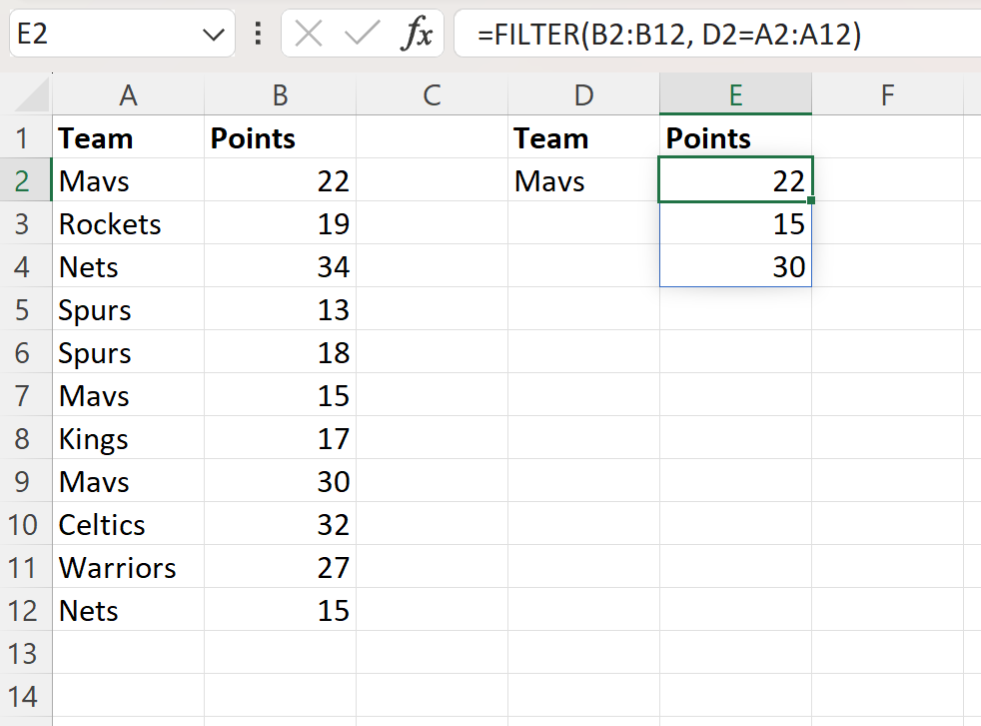 vertically2 Excel VLOOKUP return multiple values vertically
