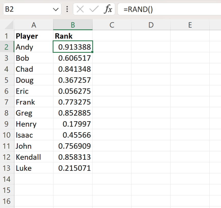 Creating Random Groups In Excel: A Step-by-Step Tutorial ...