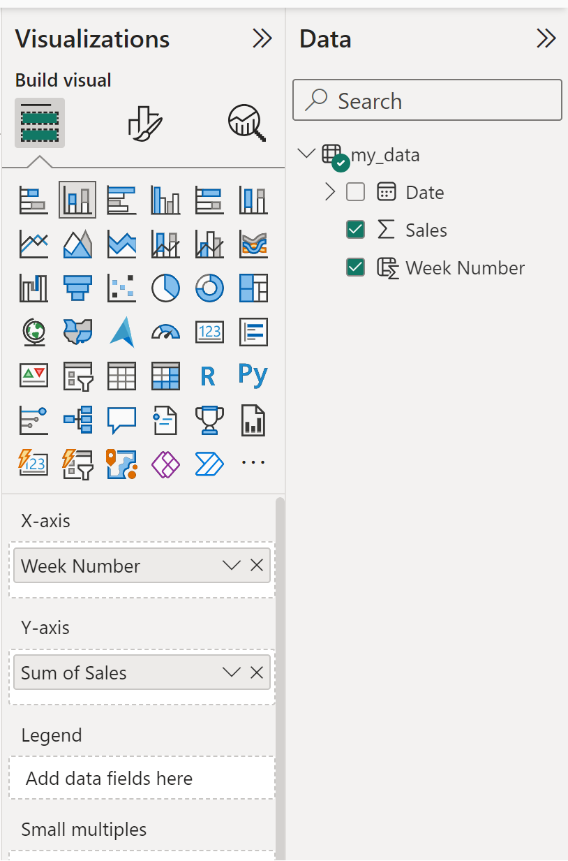 Power BI add week to date hierarchy